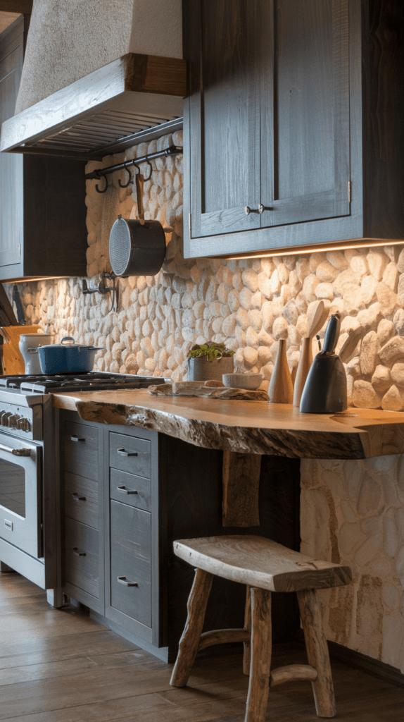 25+ Gorgeous Natural Stone Backsplash Kitchen Ideas 20 Natural Stone Backsplash Kitchen (72)