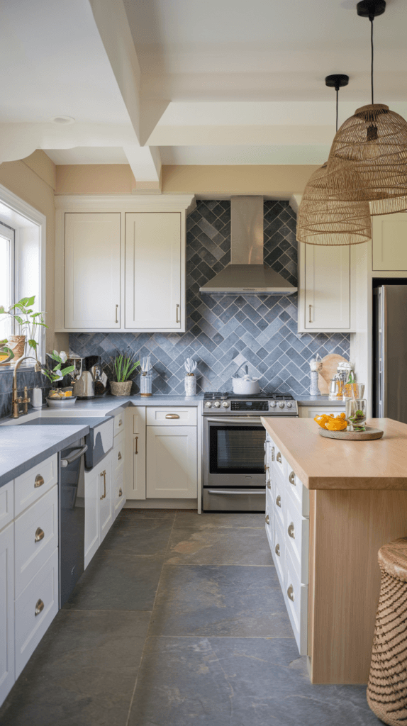 25+ Gorgeous Natural Stone Backsplash Kitchen Ideas 27 Natural Stone Backsplash Kitchen (98)